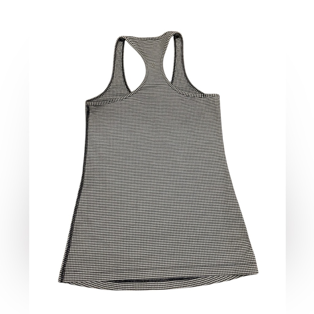 Lululemon Gingham Racerback Tank - Picture 4 of 6